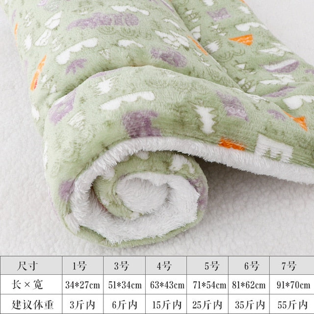 UnJardinDeFleurs™ Soft Flannel Pet Mattress