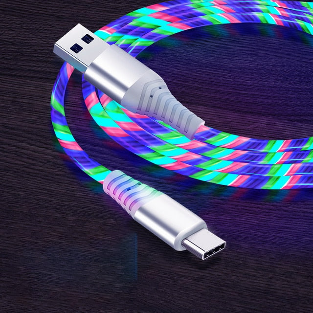 UnJardinDeFleurs™ Glowing LED Charging Cable