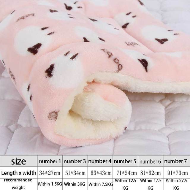 UnJardinDeFleurs™ Soft Flannel Pet Mattress