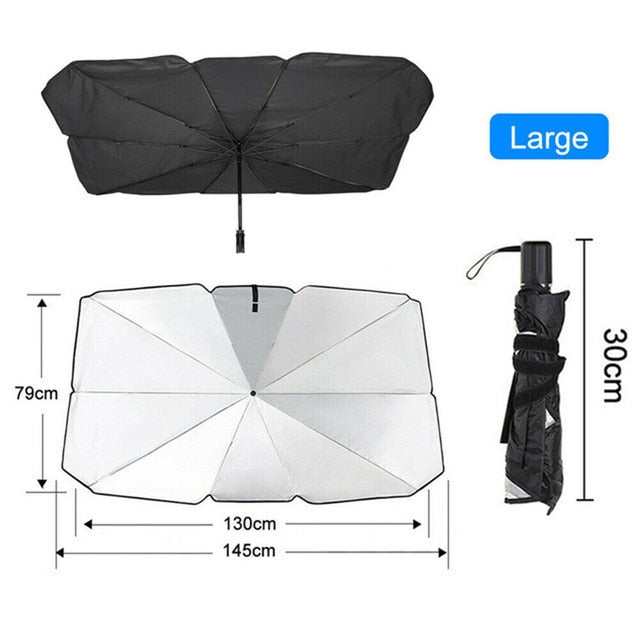 UnJardinDeFleurs™ Car Sunshade Umbrella-Style