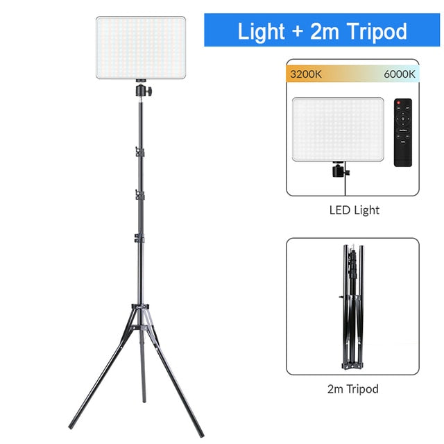 UnJardinDeFleurs™ Professional LED Video Light