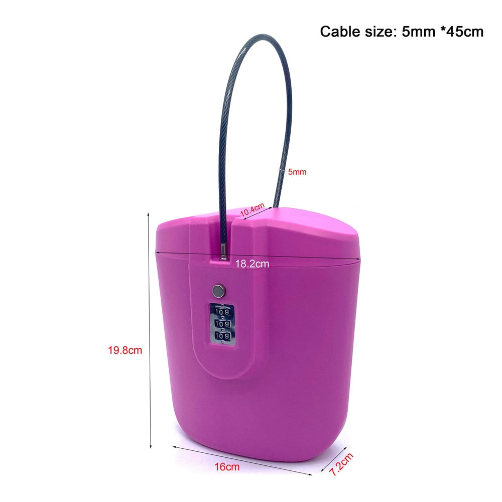 UnJardinDeFleurs™ Portable Color Safe Box