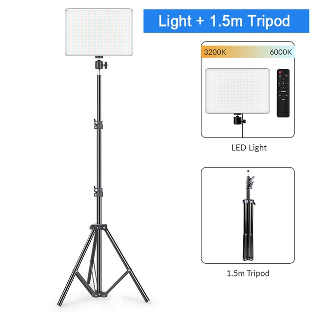 UnJardinDeFleurs™ Professional LED Video Light