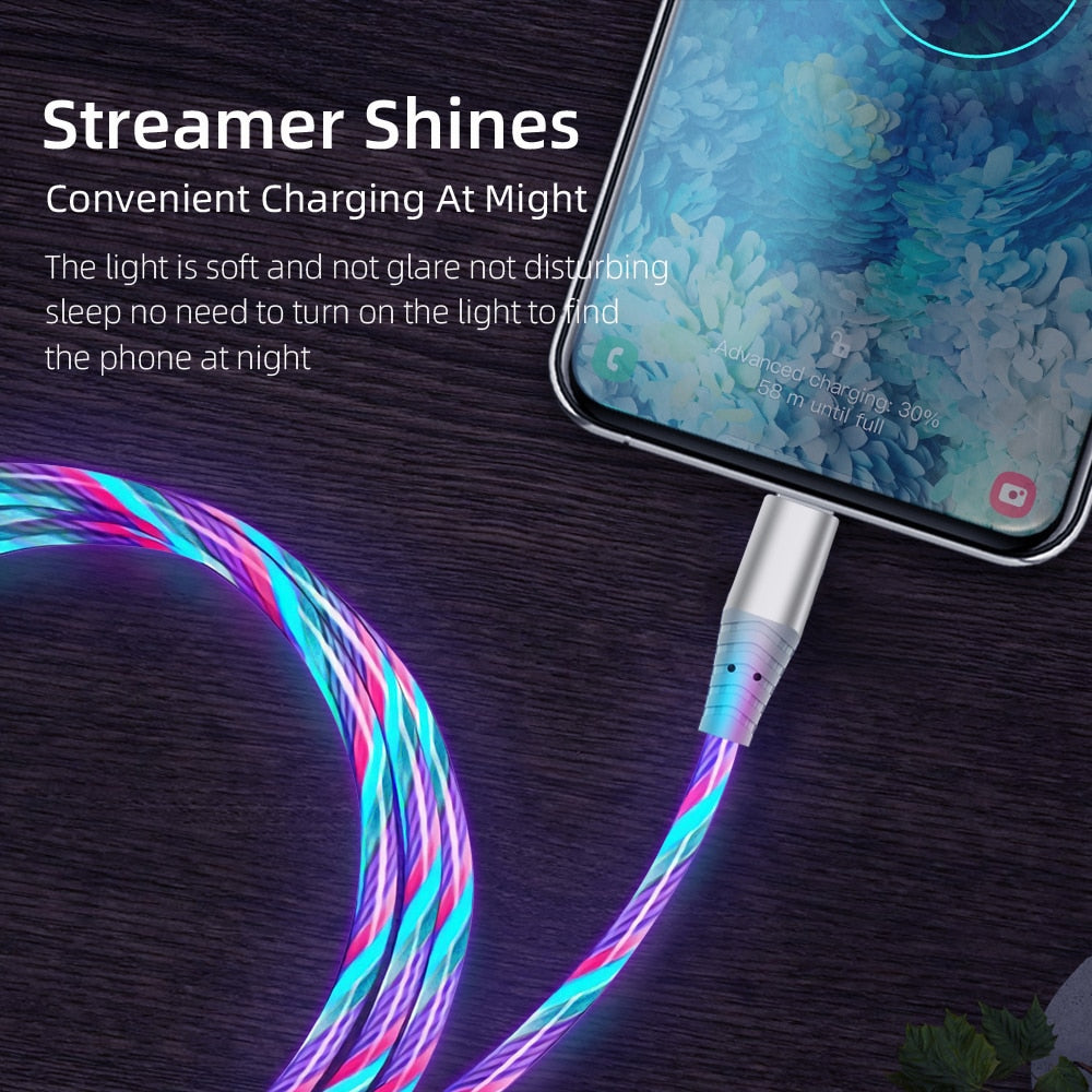 UnJardinDeFleurs™ Glowing LED Charging Cable