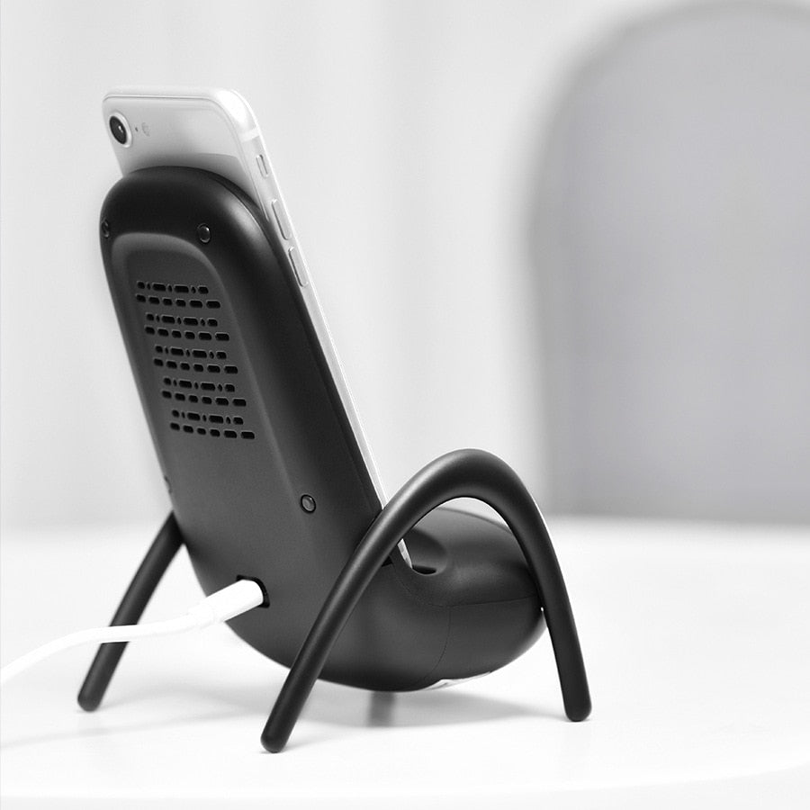 UnJardinDeFleurs™ Chair-Shaped Mobile Wireless Charger