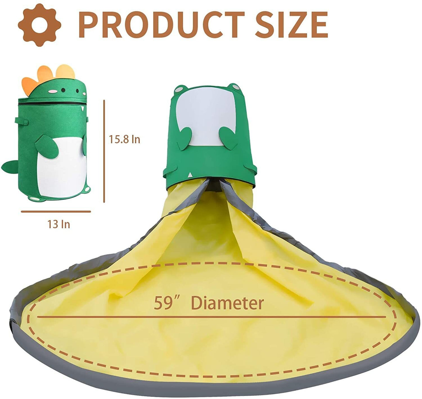 UnJardinDeFleurs™ Quick Collapsible Toy Clean-up Storage