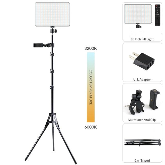 UnJardinDeFleurs™ Professional LED Video Light